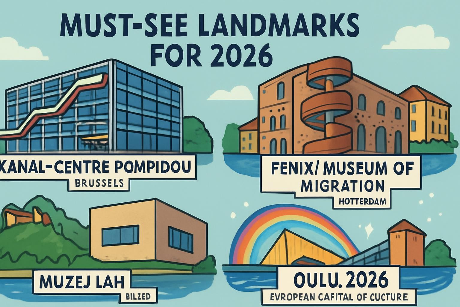 The Next European Landmarks You Must See In 2026